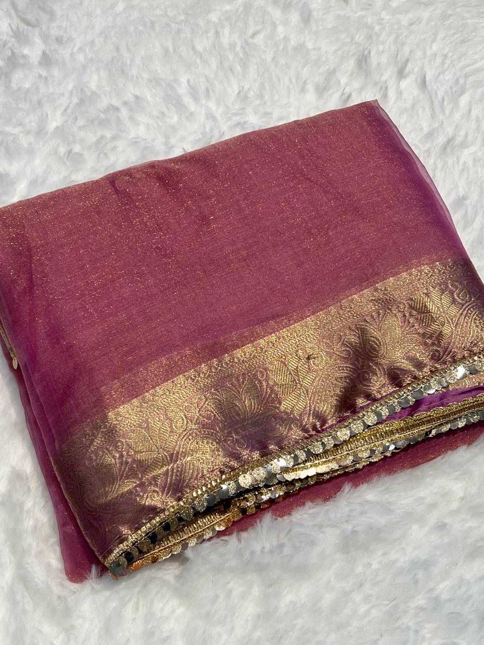 YNF ORGANZA RUD 1123 WHOLESALE SAREES MANUFACTURER         